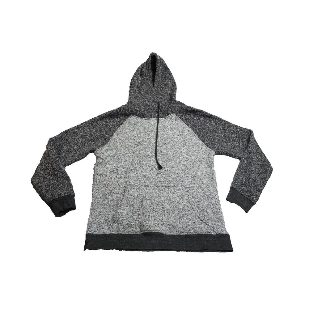 Brooklyn Sweatshirt Adult Small Gray Black BKLYN Hoodie Knitted Sweater Mens‎